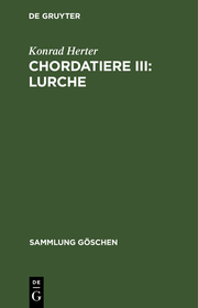 Chordatiere III: Lurche