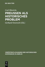 Preussen als historisches ProSem - Cover