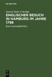 Englischer Besuch in Hamburg im Jahre 1798 - Cover