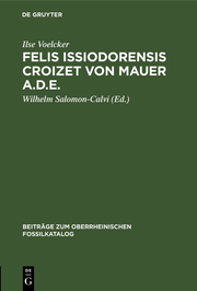 Felis issiodorensis Croizet von Mauer a.d.E. - Cover