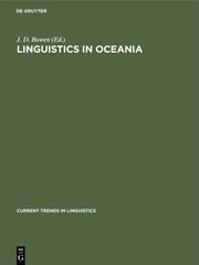 Linguistics in Oceania