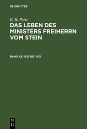1823 bis 1831 - Cover