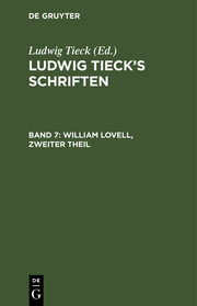 William Lovell ; Theil 2 - Cover