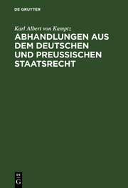 Landstände, Allgemeine Stände, Preußische Constitution