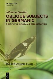 Oblique Subjects in Germanic - Cover
