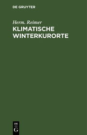 Klimatische Winterkurorte - Cover