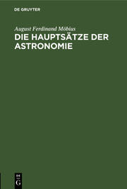 Die Hauptsätze der Astronomie - Cover