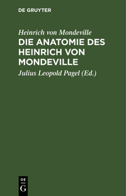 Die Anatomie des Heinrich von Mondeville - Cover