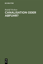 Canalisation oder Abfuhr? - Cover