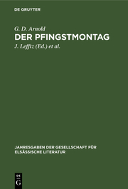 Der Pfingstmontag - Cover