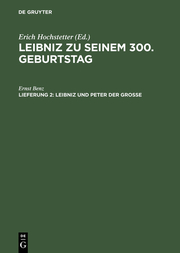 Leibniz und Peter der Große