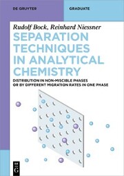 Separation Techniques in Analytical Chemistry - Cover