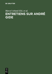 Entretiens sur André Gide - Cover