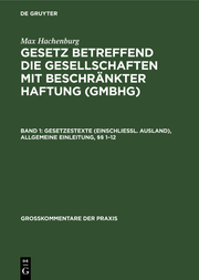 Gesetzestexte (einschl.Ausland), Allgemeine Einleitung, 1- 12 - Cover