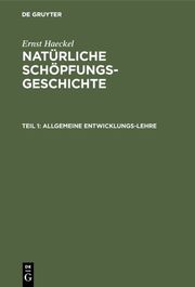Allgemeine Entwicklungs-Lehre - Cover