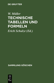 Technische Tabellen und Formeln - Cover
