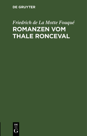 Romanzen vom Thale Ronceval - Cover