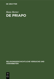 De Priapo - Cover