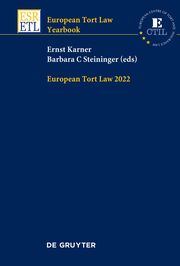 European Tort Law Yearbook 2022 - Cover