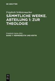 Friedrich Schleiermacher's literarischer Nachlaß.2 - Cover