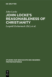 John Locke's Reasonableness of christianity - Cover