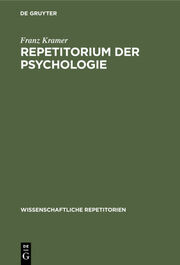 Repetitorium der Psychologie