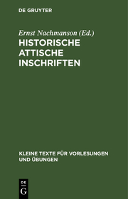 Historische attische Inschriften