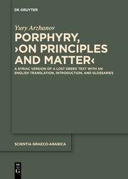 Porphyry, On Principles and Matter