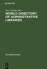 World directory of administrative libraries