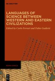 Languages of Science between Western and Eastern Civilizations - Cover