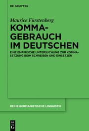 Kommagebrauch im Deutschen - Cover