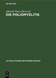Die Poliomyelitis - Cover