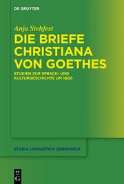 Die Briefe Christiana von Goethes - Cover