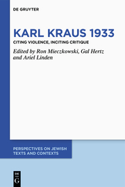 Karl Kraus 1933