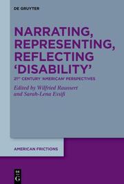 Narrating, Representing, Reflecting Disability - Cover
