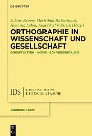 Orthographie in Wissenschaft und Gesellschaft - Cover