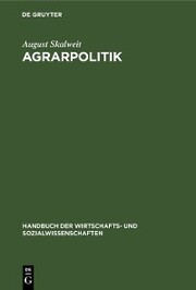 Agrarpolitik - Cover