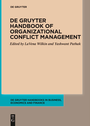 De Gruyter Handbook of Organizational Conflict Management - Cover