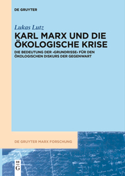 Karl Marx und die ökologische Krise - Cover
