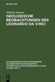 Geologische Beobachtungen des Leonardo da Vinci