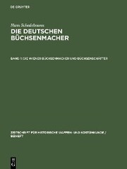 Hans Schedelmann: Die deutschen Büchsenmacher / Die Wiener Büchsenmacher und Büchsenschäfter