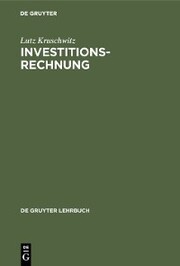 Investitionsrechnung - Cover