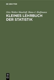 Kleines Lehrbuch der Statistik - Cover