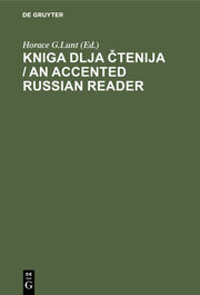 Kniga dlja ctenija / An Accented Russian Reader - Cover