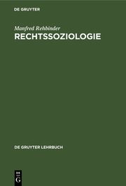 Rechtssoziologie - Cover