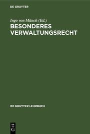 Besonderes Verwaltungsrecht - Cover