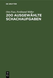 200 Ausgewählte Schachaufgaben - Cover