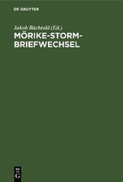 Mörike-Storm-Briefwechsel - Cover