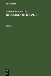 Russische Revue. Band 1
