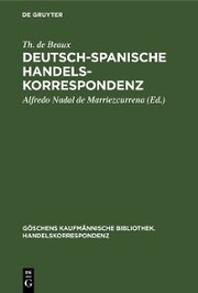 Deutsch-Spanische Handelskorrespondenz